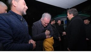 İnegöl’de Helva Kazanları Miraç Kandili İçin Kaynadı