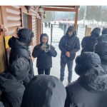 Kuzuyayla’da kış tatbikatı