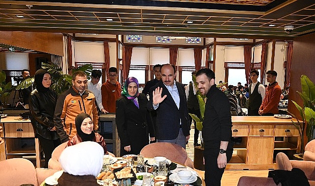 Başkan Altay Konya’daki Gazzeli Ailelerle İftar Sofrasında Buluştu