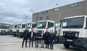 MAN ve Akçansa iş birliklerini 19 yeni araçla güçlendirdi