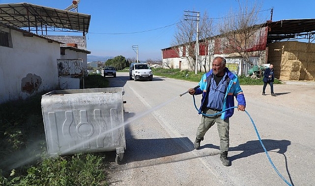Menderes’te Ot İlaçlamaları Başladı