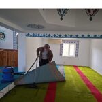 Ramazan öncesi camilerde temizlik yapıldı