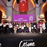 Çeşme’de 8 Mart Dünya Emekçi Kadınlar Günü “Buradayız, Eşitiz, Birlikteyiz” temasıyla kutlandı