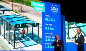 Başkan Büyükakın, şehrin geleceği metroyu anlattı