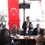 Hüseyin Can Güner Bahçelievler Esnafıyla Buluştu