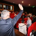Öğrencilerden sinema keyfi