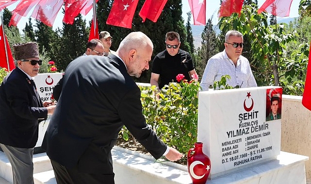 15 Temmuz Şehitleri Menemen’de dualarla anıldı