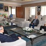 Başkan Topaloğlu, ATSO Başkanı Hacısüleyman ile bir araya geldi