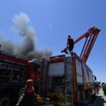 Bornova’da ot yangını büyümeden söndürüldü