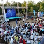 Bu etkinlikte çocuk kahkahaları eksik olmuyor