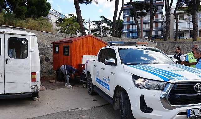 Maltepe Sahilinde Karavan Denetimleri Aralıksız Sürüyor