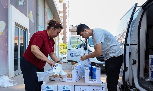 Antalyalı çocuklar Halk Sütle büyüyor