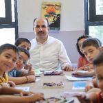 Başkan Altay Bilgehane ve Yaz Kur’an Kursu’nda Eğitim Gören Öğrencilerle Buluştu