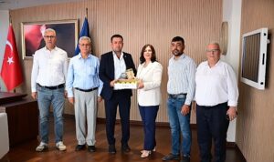Başkan Çerçioğlu’na Koçarlı Ziraat Odası’ndan Ziyaret