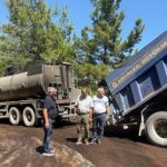 Başkan Topaloğlu, yayla yollarındaki asfalt çalışmalarını inceledi
