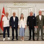 Başkan Vekili Büşra Özdemir Alanyaspor yönetimini ağırladı