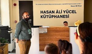 Çocuklar, Hasan Âli Yücel Kütüphanesi’nde gökyüzüne yolculuk yaptı