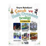 Geyve’de Çocukların Neşesi Halk Oyunlarının Coşkusuyla Buluşacak
