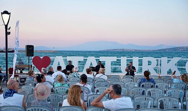 Gün Batımı Konserleri, baştan sona yenilenen Çiftlikköy Sahili’nde