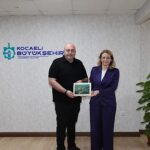 Gürcistan Kutaisi heyetinden Büyükşehir’e ziyaret