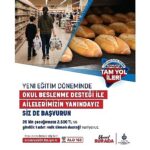 İBB Okul Beslenme Desteği yeni dönem başvuruları başlıyor