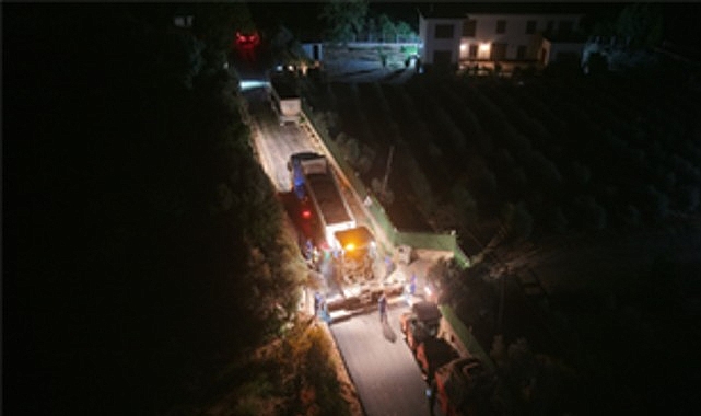 İzmir Büyükşehir Belediyesi’nden Selçuk’a 15,5 kilometrelik yol hamlesi