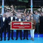 Kurtdereli Yağlı Güreşleri’nde Başpehlivan Mustafa Taş oldu