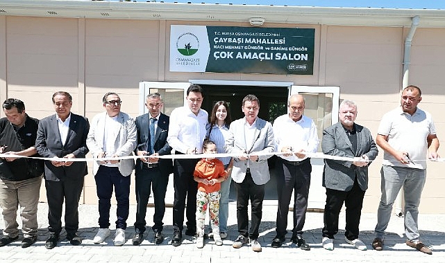 Osmangazi Belediyesi’nden Çok Amaçlı Salon Hizmeti