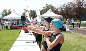 Triathle Yarışları Osmangazi’de Nefes Kesti