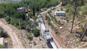 Yayla yollarında asfaltlama çalışmaları başladı
