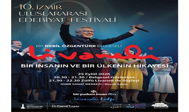 10. İzmir Uluslararası Edebiyat Festivali başlıyor