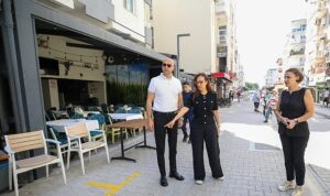 Bostanlı Cemal Bülbül Sokak’ta dönüşüm sürüyor