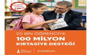 Büyükşehir’den 100 milyon TL’lik kırtasiye desteği