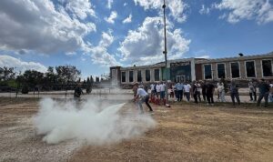 Büyükşehir’den eğitim ve tahliye tatbikatı
