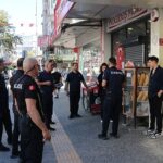 Edremit’te kaldırım işgallerine zabıtadan denetim