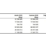 Hayvancılık İstatistikleri, Haziran 2026