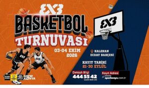 Konya’da 3X3 Basketbol Heyecanı Başlıyor