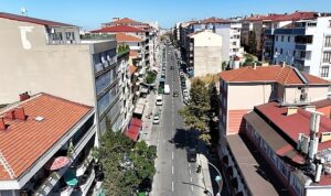 Şehit Numan Dede Caddesi yeni yüzüyle hizmette