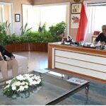 Uğur Okulları Kemer Şube Müdürü Bayram’dan Başkan Topaloğlu’na ziyaret
