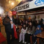 Canik’te Cumhuriyet Coşkusu Fener Alayıyla Taçlandı