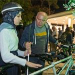 Görme engelliler Kültürpark’ta pedal çevirdi
