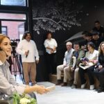 Oyuncu Elit Andaç Çam Nilüfer’de gençler ve işçilerle buluştu