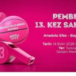 Pembe Top 13. Kez Sahada, Anadolu Efes, Bayern Münih karşısında parkede